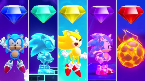 Create A Sonic Superstars Chaos Emeralds Powers Tier List Tiermaker