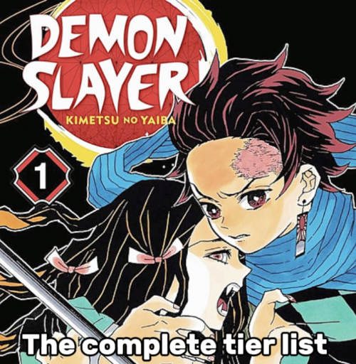 Create A Demon Slayer Manga Tierlist Tier List Tiermaker