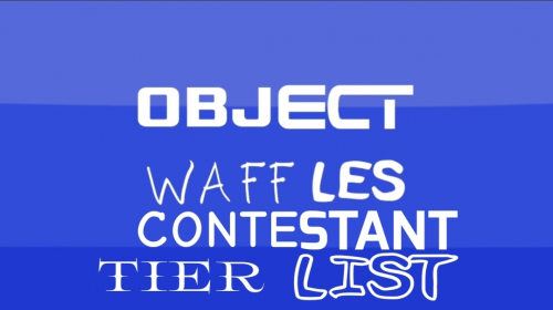 Create A Object Waffles Contestant Tier List TierMaker