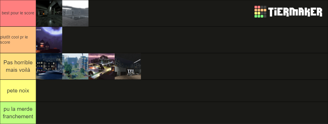 Nico S Nextbot S All Maps Tier List Community Rankings Tiermaker