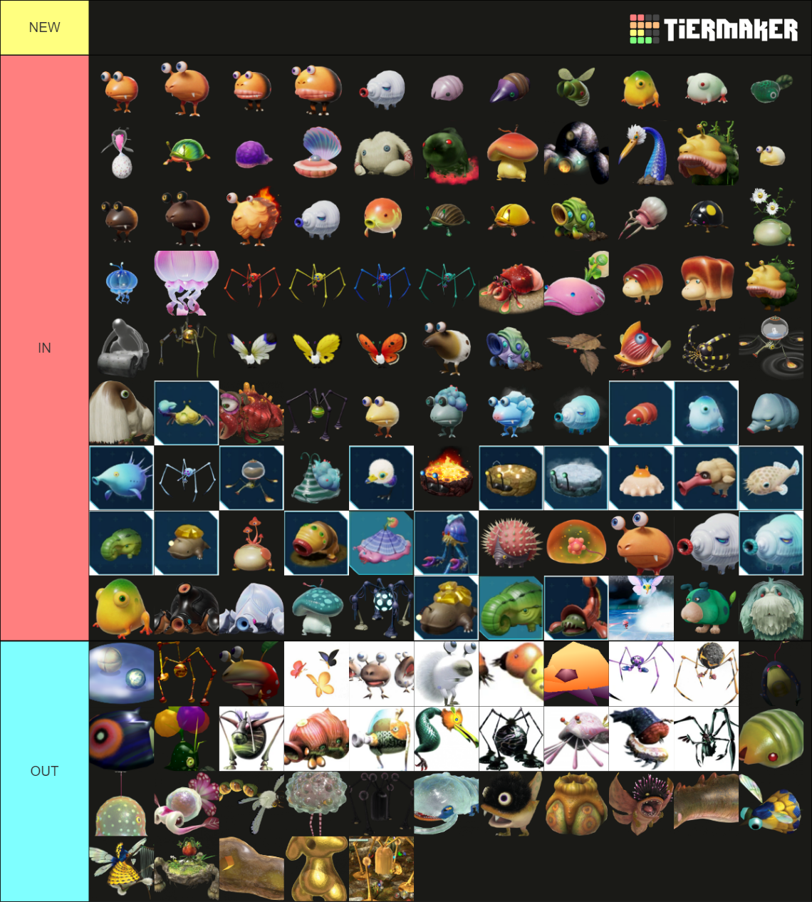 Pikmin Enemies Pikmin Spoilers Tier List Community Rankings