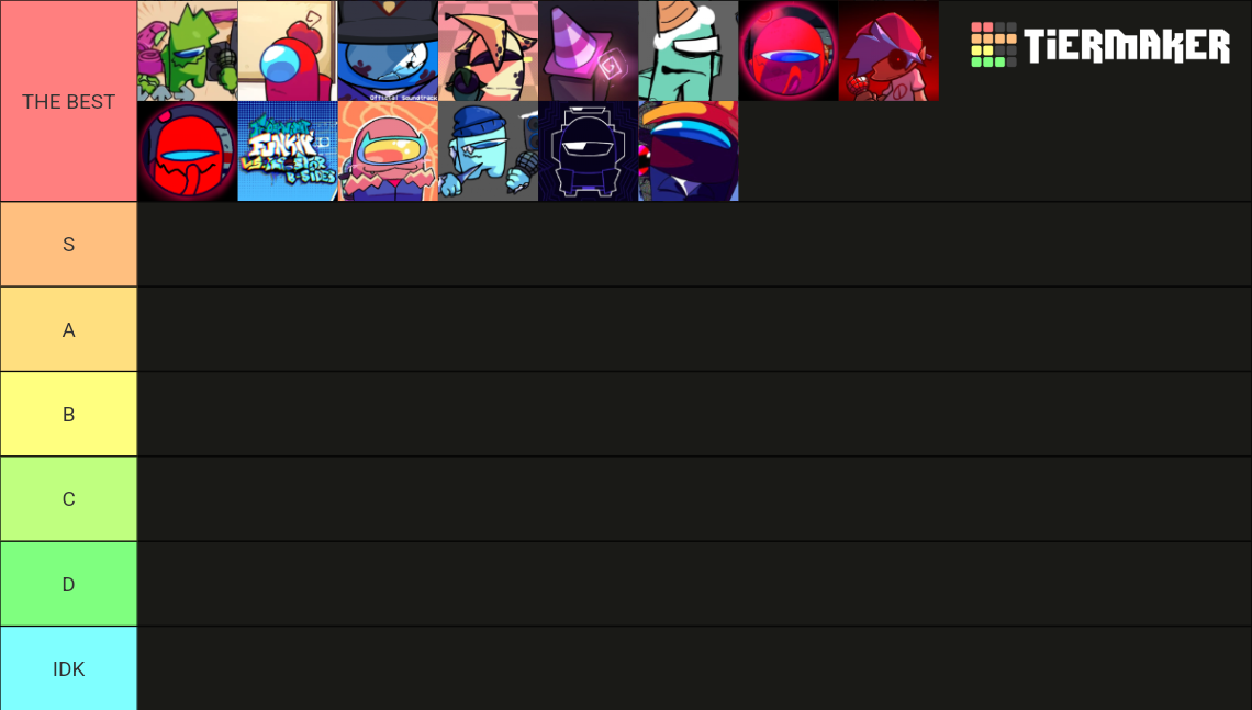 Vs Impostor All Mods Tier List Community Rankings Tiermaker