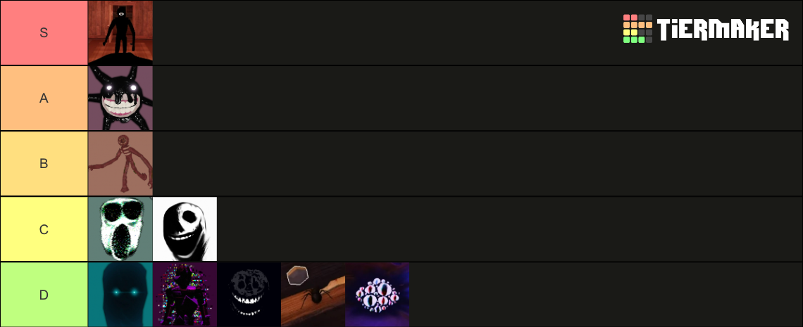 Roblox DOORS Monsters Tier List Community Rankings TierMaker