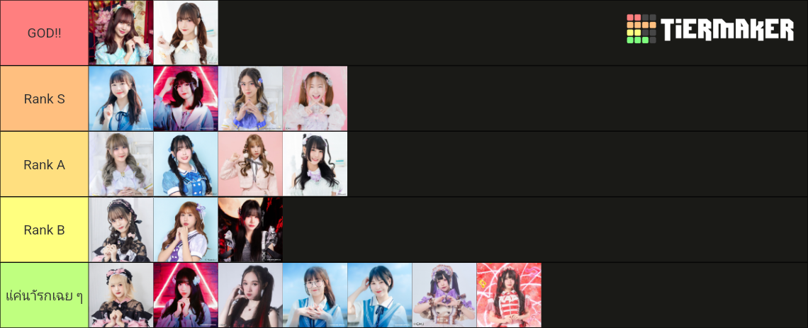 Idol Tier List Community Rankings Tiermaker