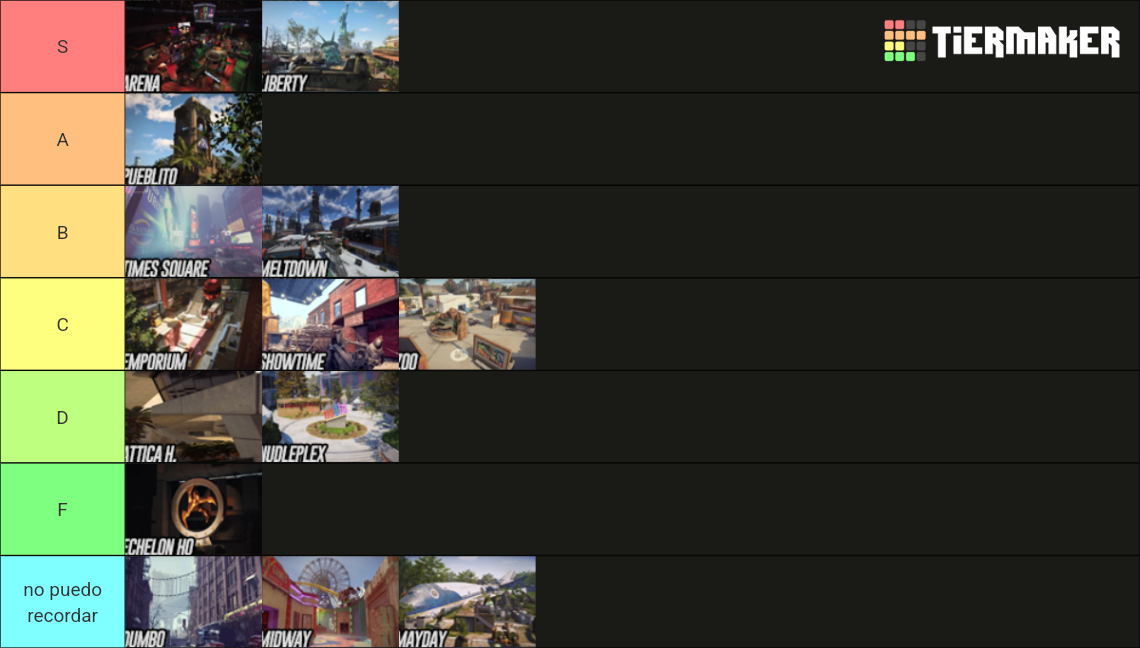 XDefiant Maps Tier List Community Rankings TierMaker