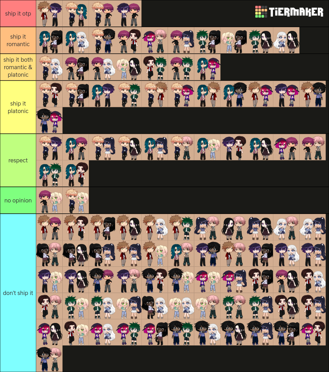 Ships In The Music Freaks Tier List Community Rankings TierMaker