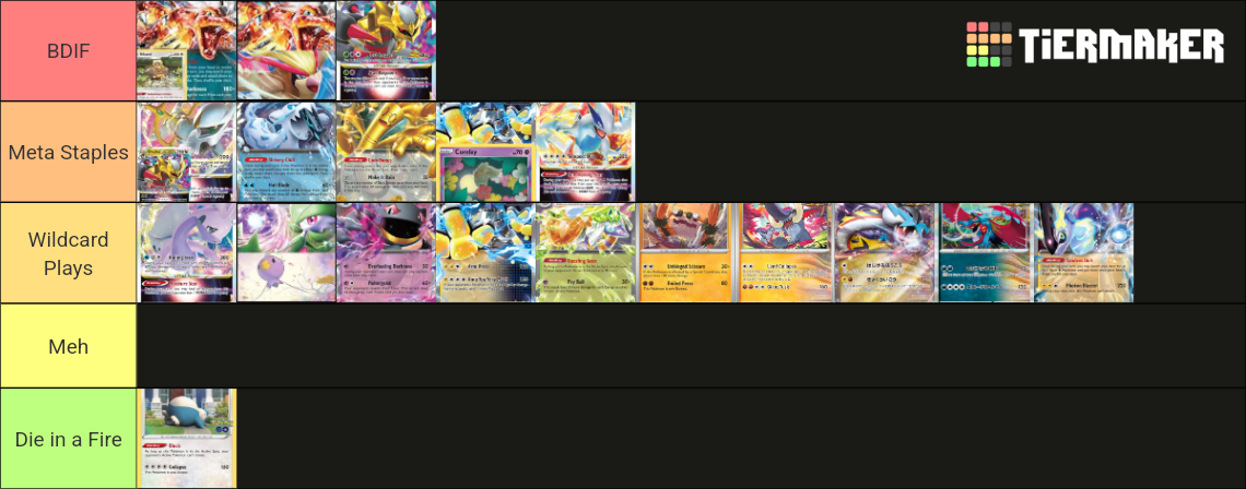 Pokemon TCG Post Rotation Decks Regulation F Tier List Community