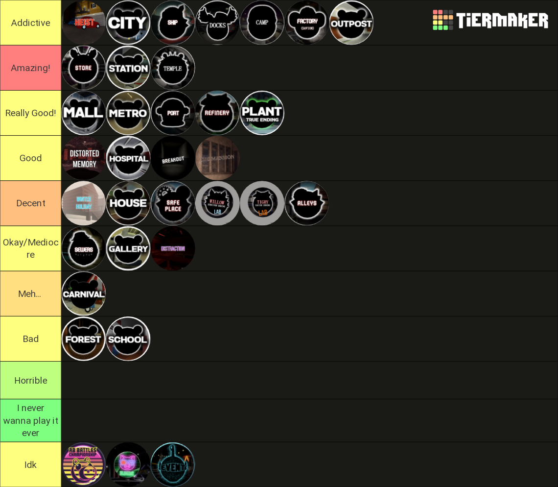 Piggy Chapters Book Book Extra Maps Tier List Community