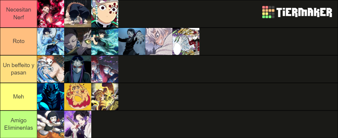 Project Slayer Bda And Breathing Upd Tier List Community Rankings