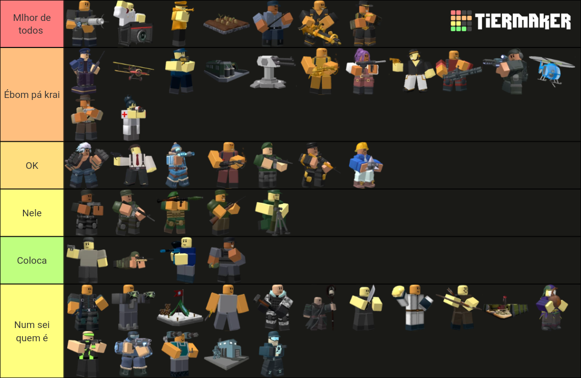 TDS TOWER TIER LIST AS OFACE REWORKUPDATE Tier List Community