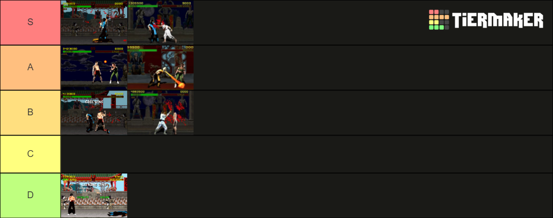 Mortal Kombat Fatalities Tier List Community Rankings Tiermaker