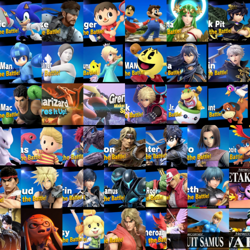 Create A Smash Bros Reveals Tier List Tiermaker