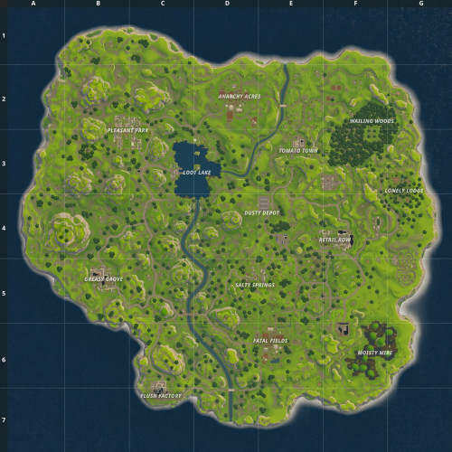 Create A All Fortnite Seasons Maps 1 17 Tier List TierMaker