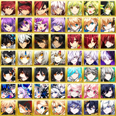 Elsword All Eve Aisha Raven Lu Ciel Rena Laby Tier List