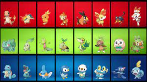 Create A Pokemon Starters Gen Tier List Tiermaker