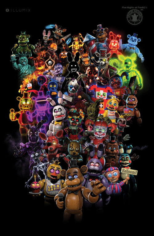 Ultimate Fnaf All Character Some From Book Too Tier List Community Rankings Tiermaker