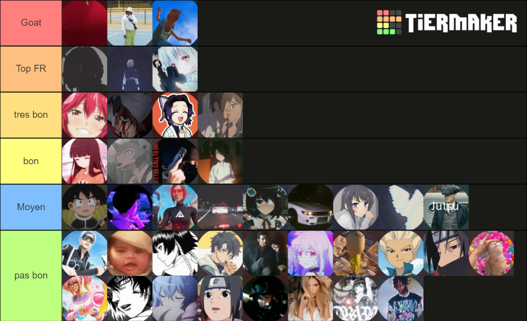 Commu Cw Fr Tier List Community Rankings TierMaker