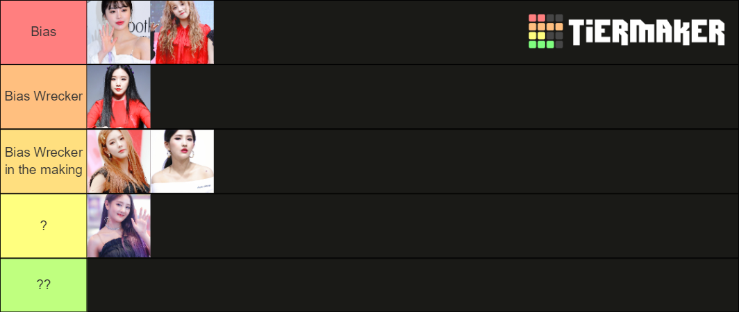 G I DLE Bias Tier List Community Rankings TierMaker