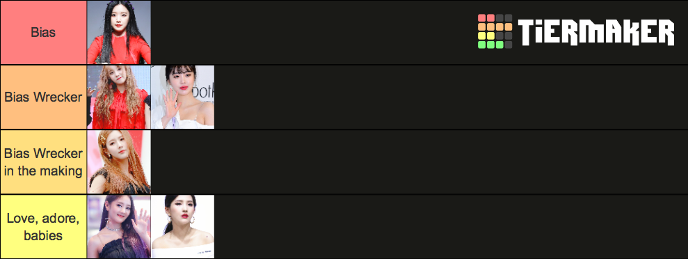 G I DLE Bias Tier List Community Rankings TierMaker