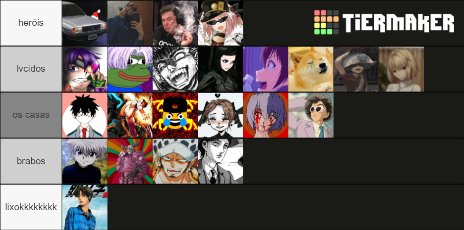 Os Melhores Casinhas Do Lel Tier List Community Rankings TierMaker