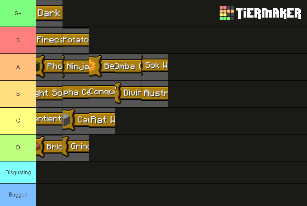 Origin Moment Tier List Community Rankings TierMaker