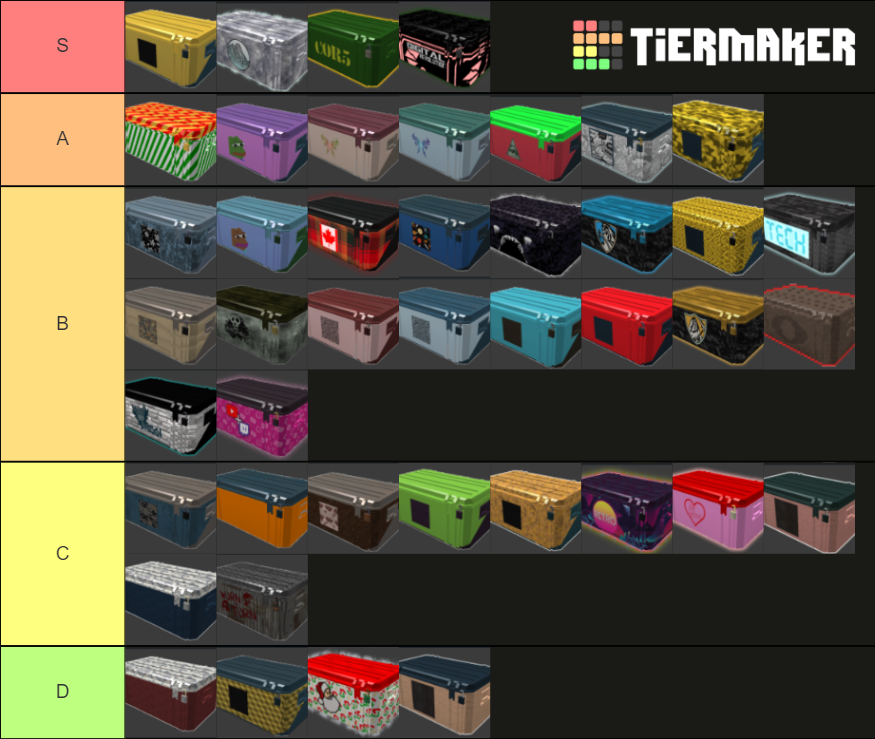 Phantom Forces Cases Tier List Community Rankings TierMaker