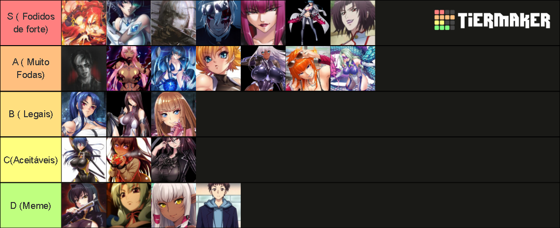 Taimanin Asagi 4 RPG Tier List Community Rankings TierMaker