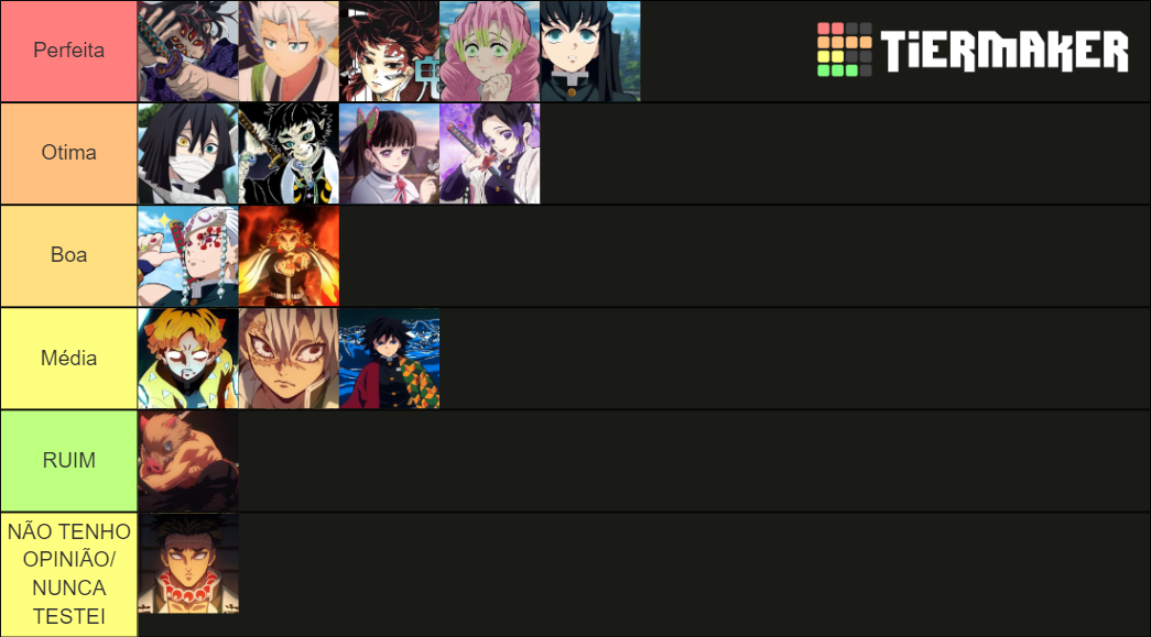 Respira Es Slayers Unleashed Tier List Community Rankings Tiermaker