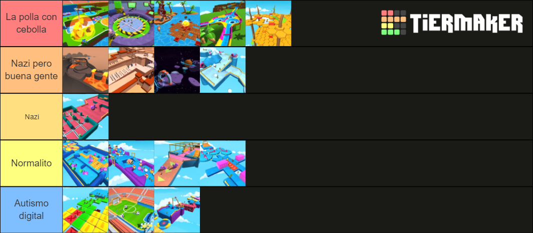 Stumble Guys Maps Tier List Community Rankings TierMaker