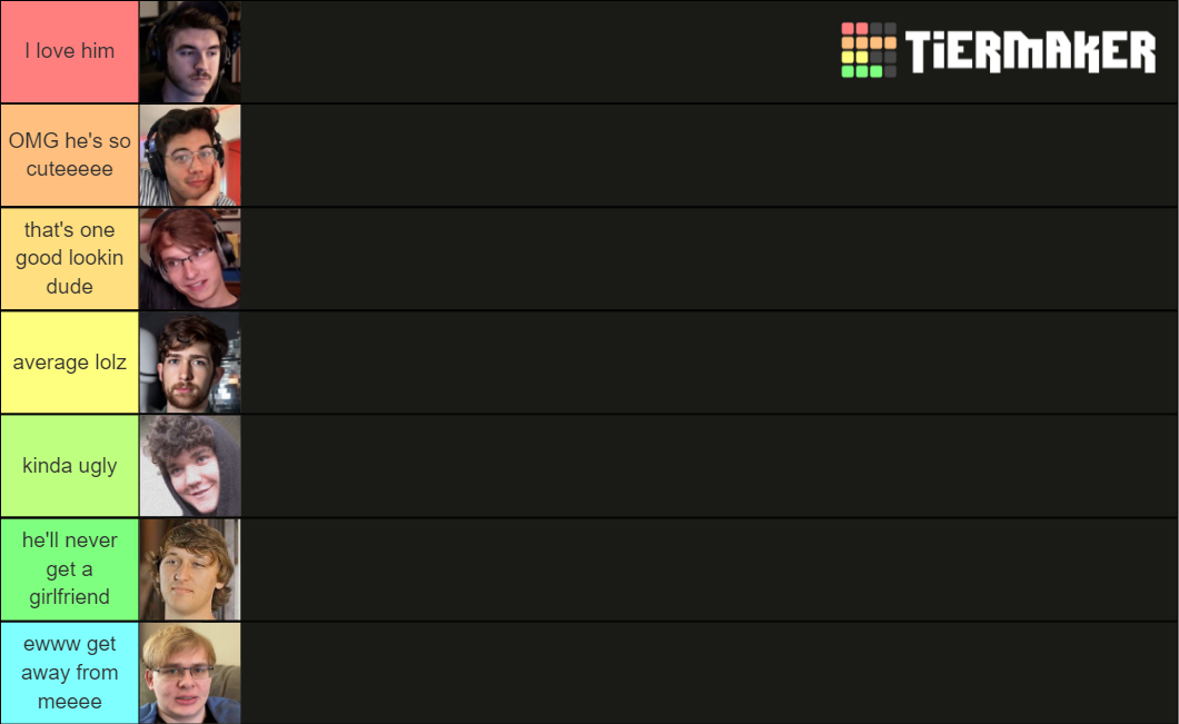 Lunch Club Attractiveness Tier List Community Rankings Tiermaker