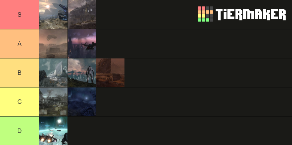 Halo Reach Campaign Levels Tier List Community Rankings Tiermaker