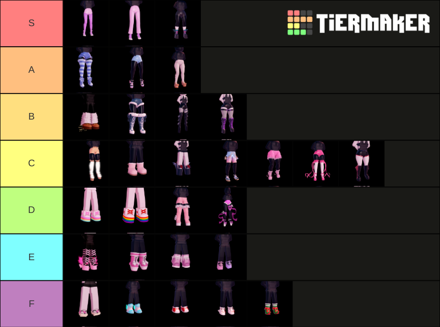 Royale High Shoes Heels Tier List Community Rankings Tiermaker