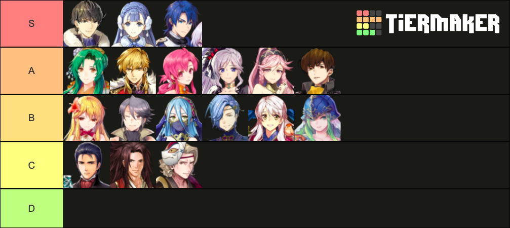 Feh Dancer Seasonal Units Tier List Community Rankings Tiermaker