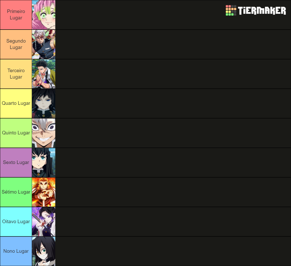 Rank Dos Pilares Hashiras Tier List Community Rankings Tiermaker Hot Sex Picture