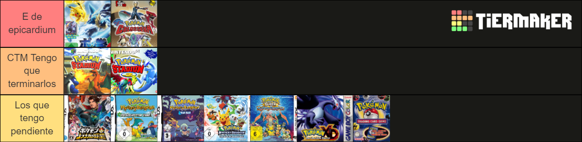 Pokémon Spin offs Tier List Community Rankings TierMaker