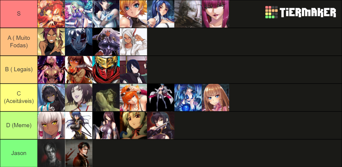 Taimanin Asagi 4 RPG Tier List Community Rankings TierMaker