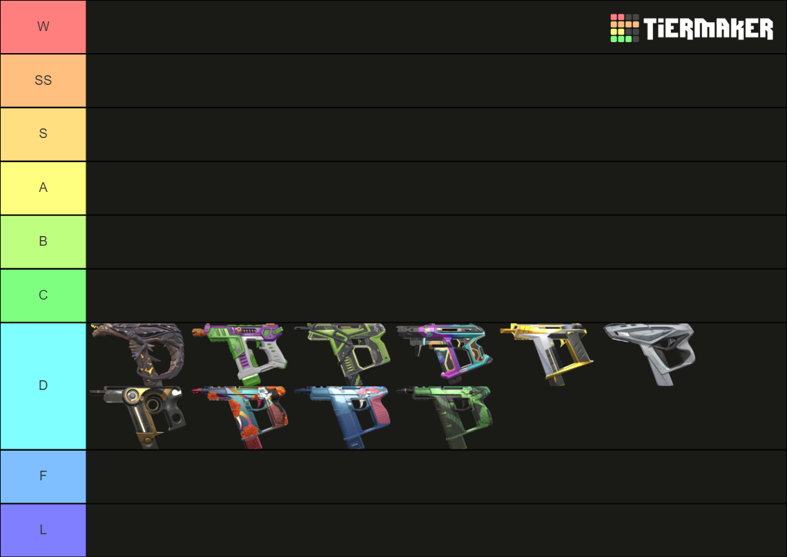 Every Valorant Skin October Tier List Community Rankings