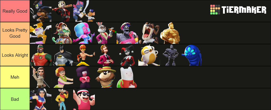 Multiversus Variants Season Tier List Community Rankings Tiermaker