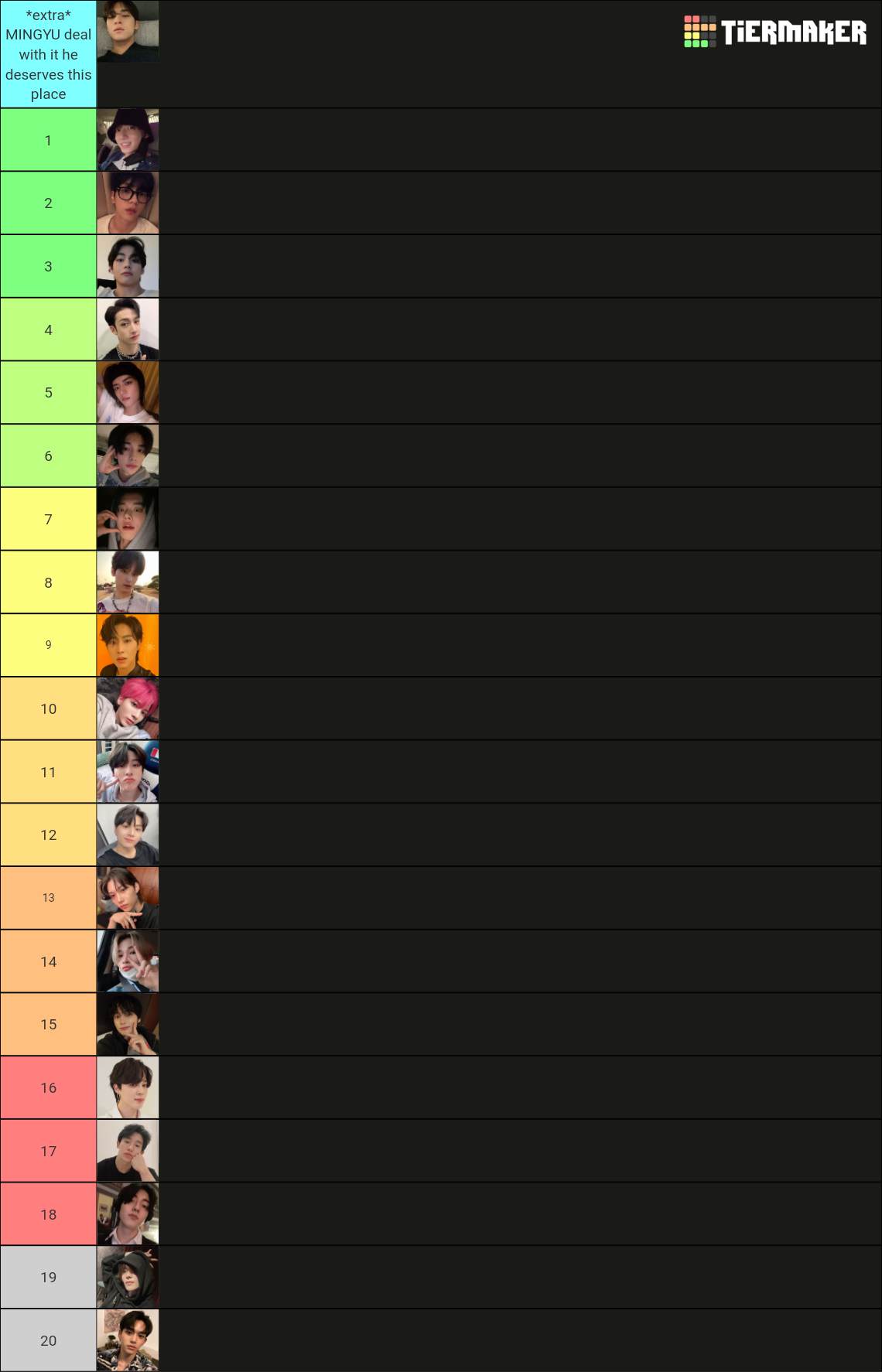 The 20 Most Handsome Mans In Kpop Remade Of Course Tier List