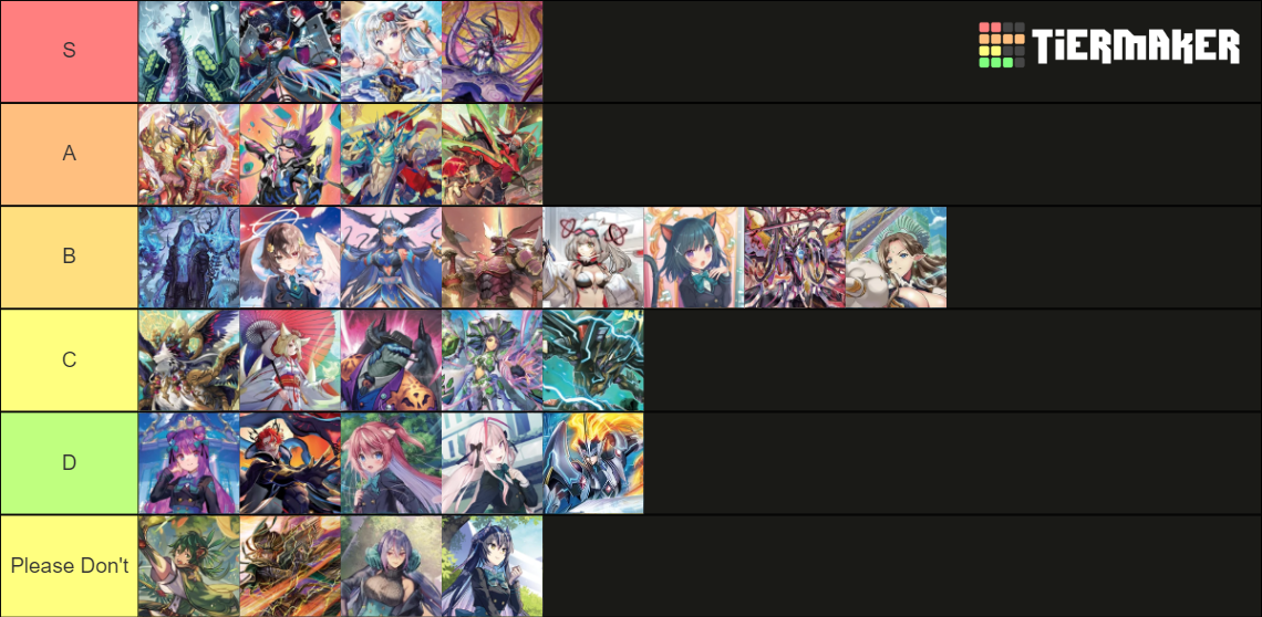 Vanguard OverDress Set 9 Tier List Community Rankings TierMaker