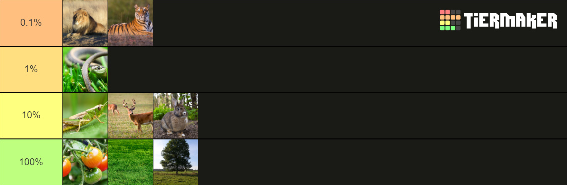 Biomass Pyramid Tier List Community Rankings TierMaker