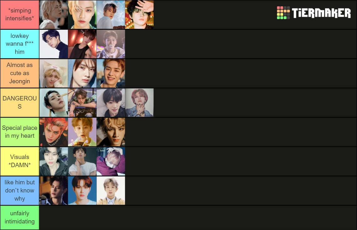 Nct Bias Sorter Tier List Community Rankings Tiermaker