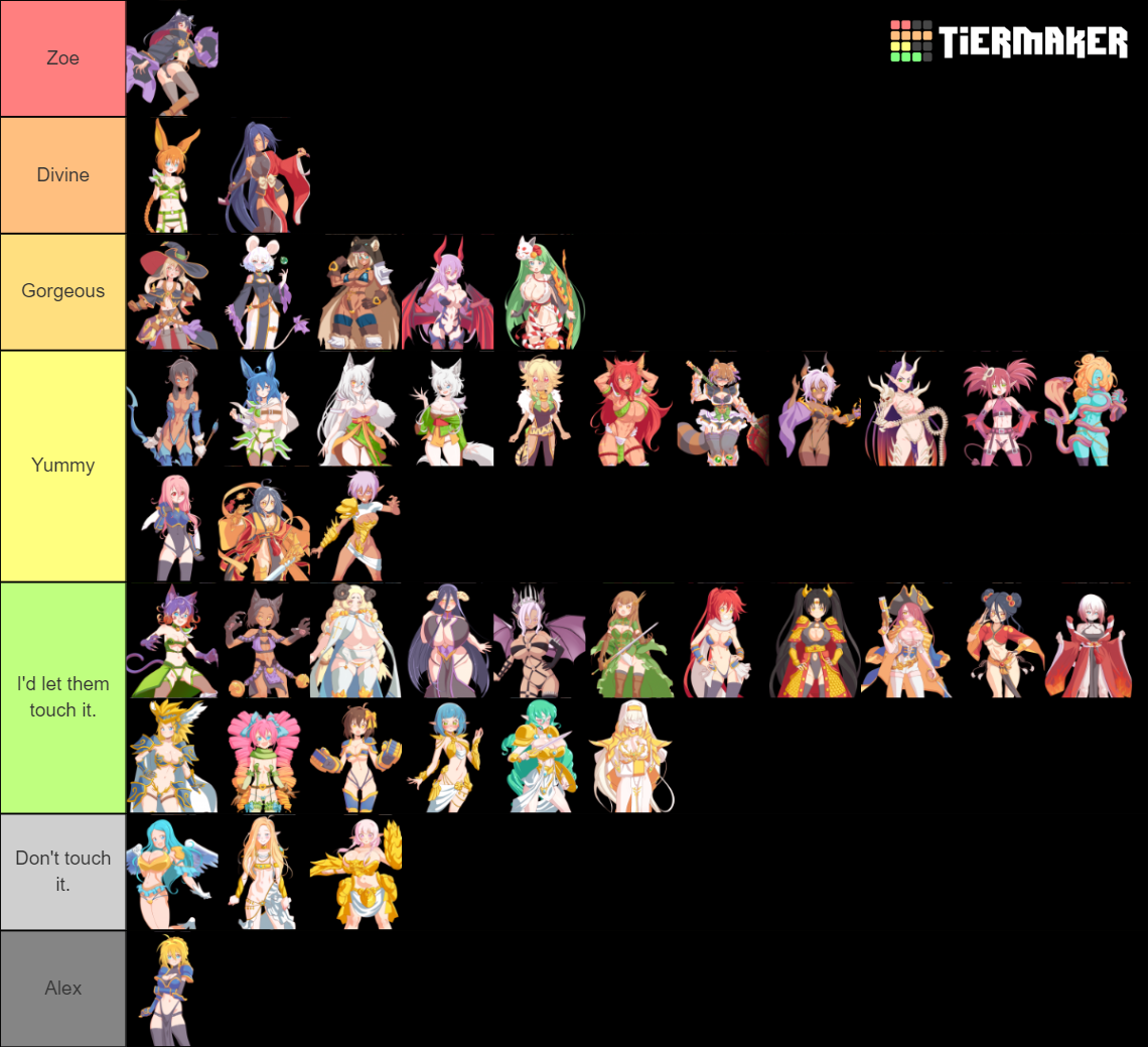 Eros Fantasy Waifus Tier List Community Rankings Tiermaker