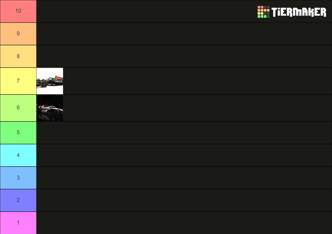 F Liveries Tier List Community Rankings Tiermaker