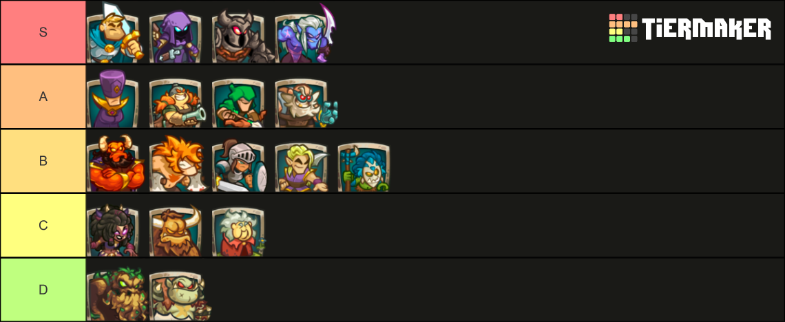 All 18 Legends Of Kingdom Rush Legendary Heroes Tier List Community