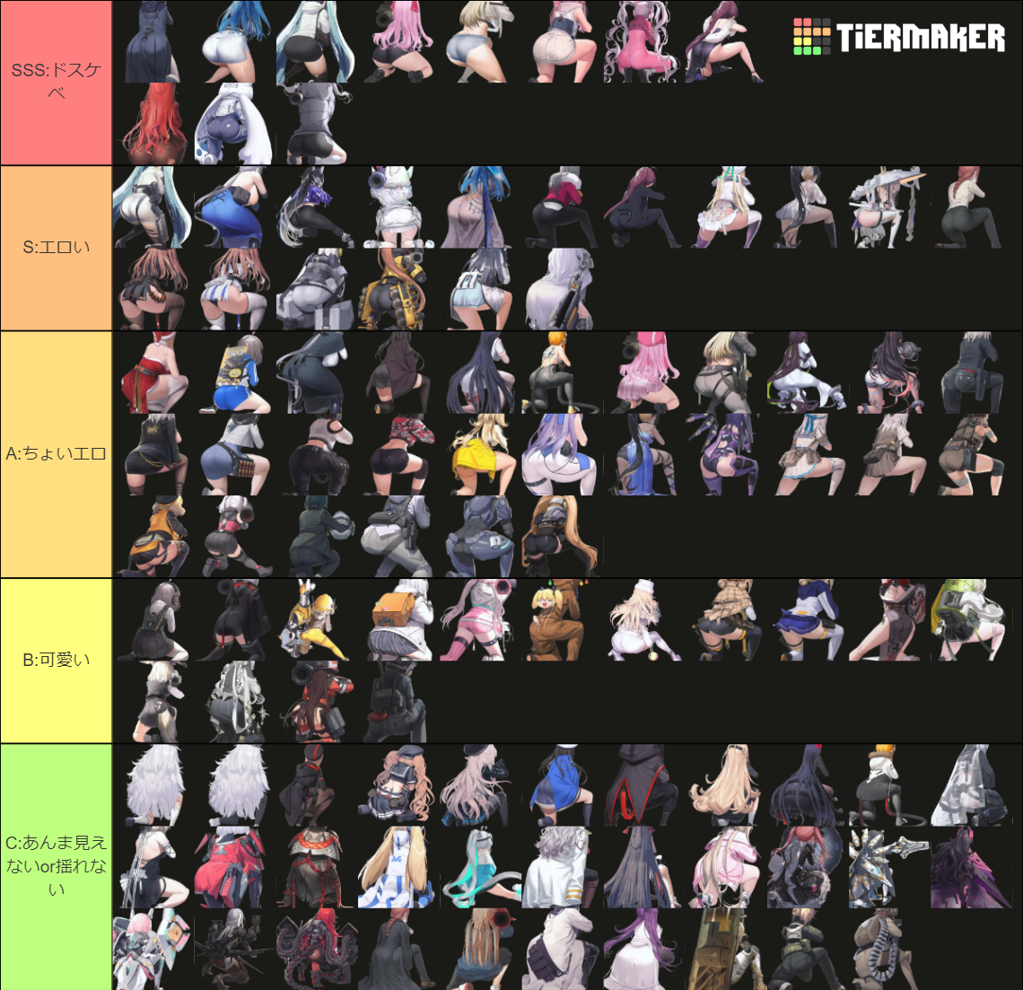 Nikke Tier List Community Rankings Tiermaker