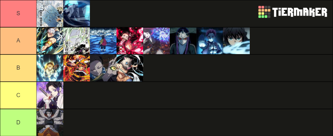 Project Slayer Breathing Bda Tier List Community Rankings TierMaker