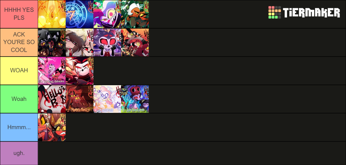 Helluva Boss Episode Tier List Community Rankings Tiermaker