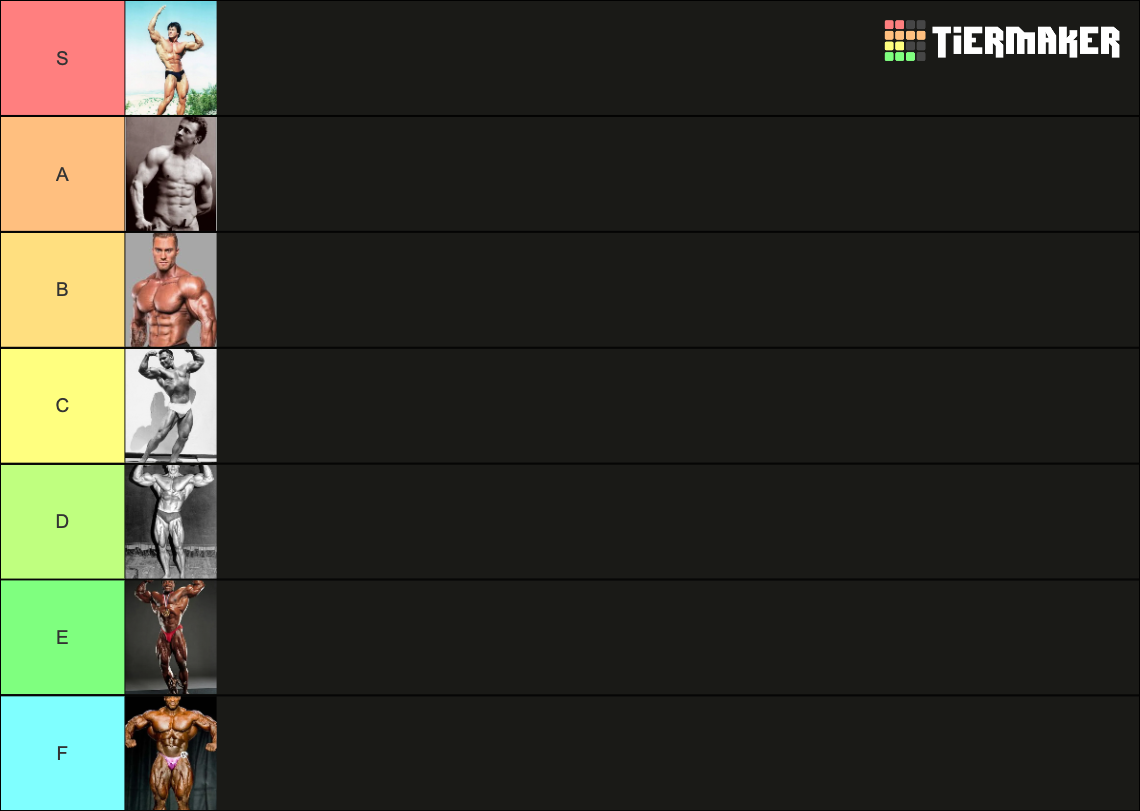 Best Physique Tier List Community Rankings Tiermaker