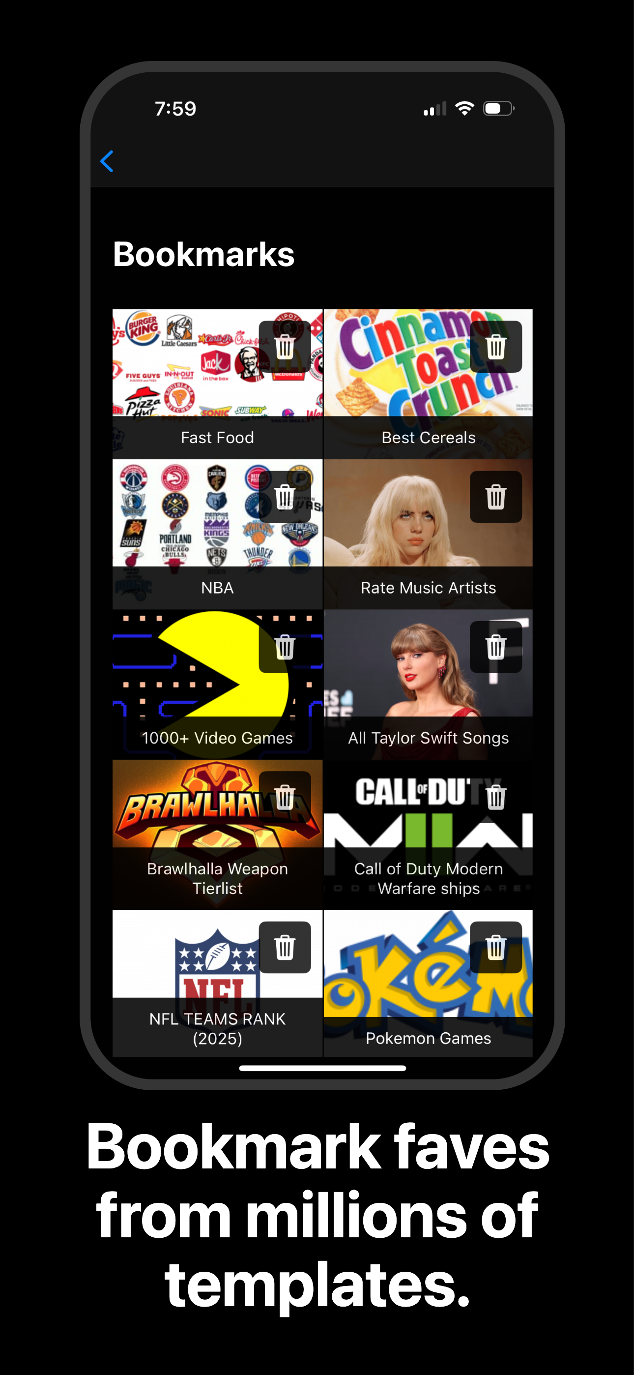 TierMaker App Screenshot 5